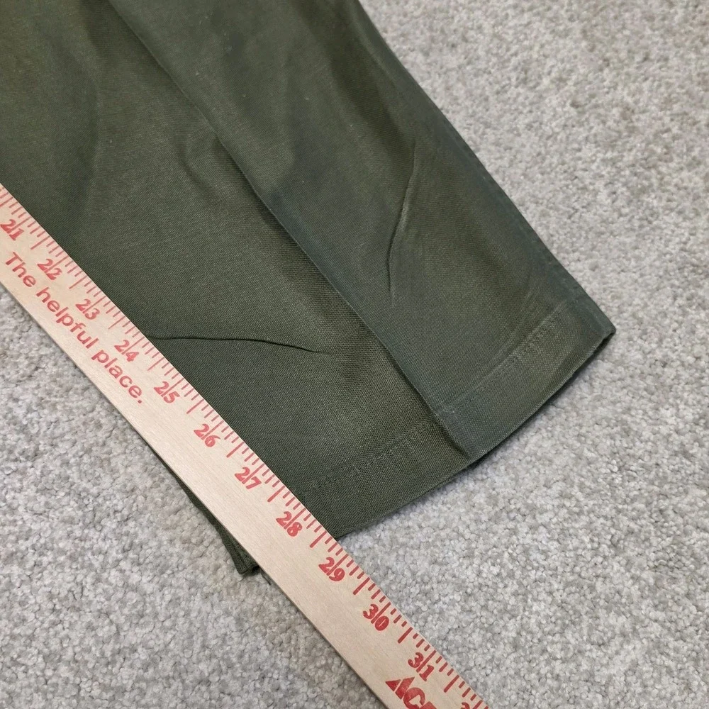 Vintage 1972 34(31)x29 VIETNAM Army Trousers OG-107 Sateen Type 1 Pants USA